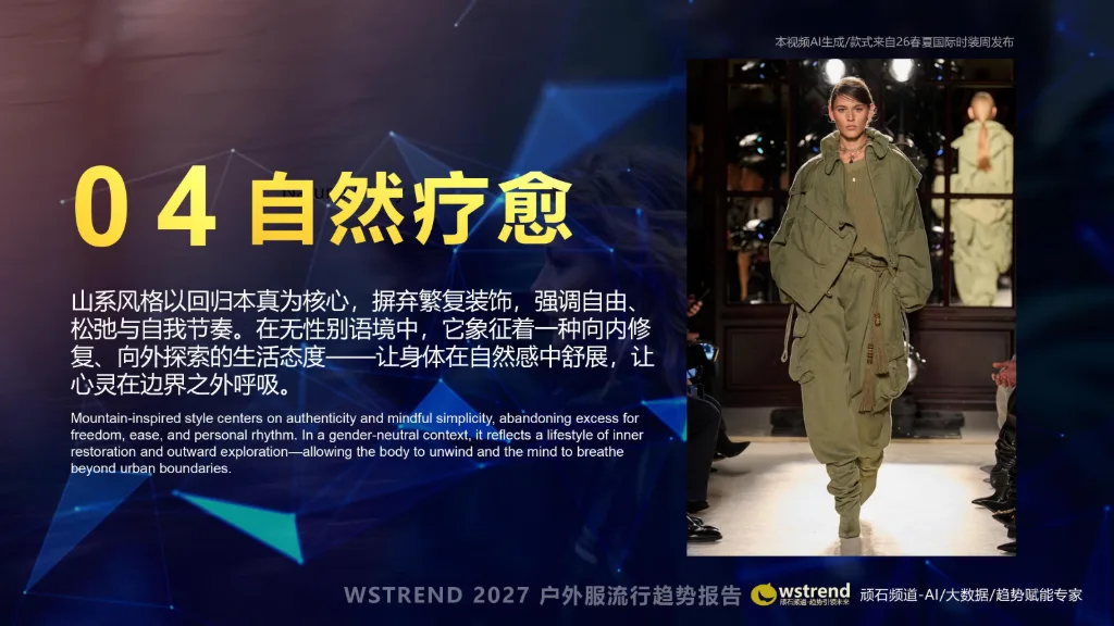 多元色彩户外服趋势图