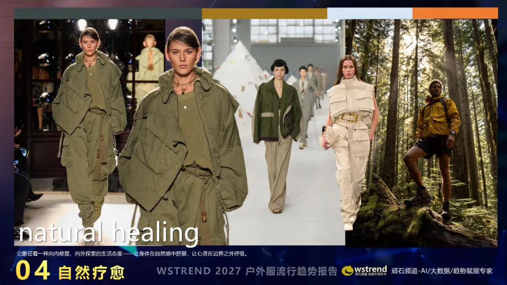 多元色彩户外服趋势图