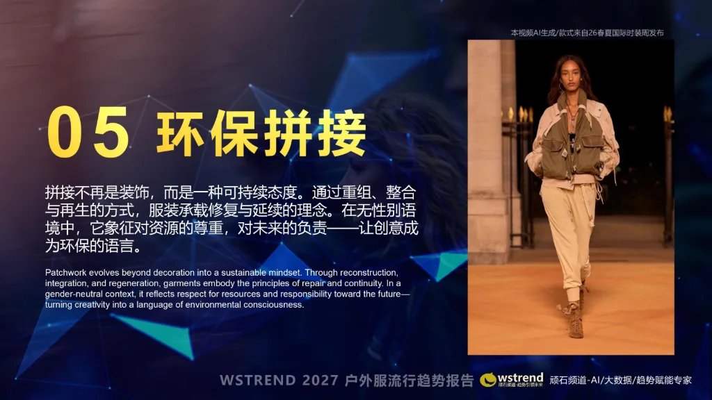 多元色彩户外服趋势图