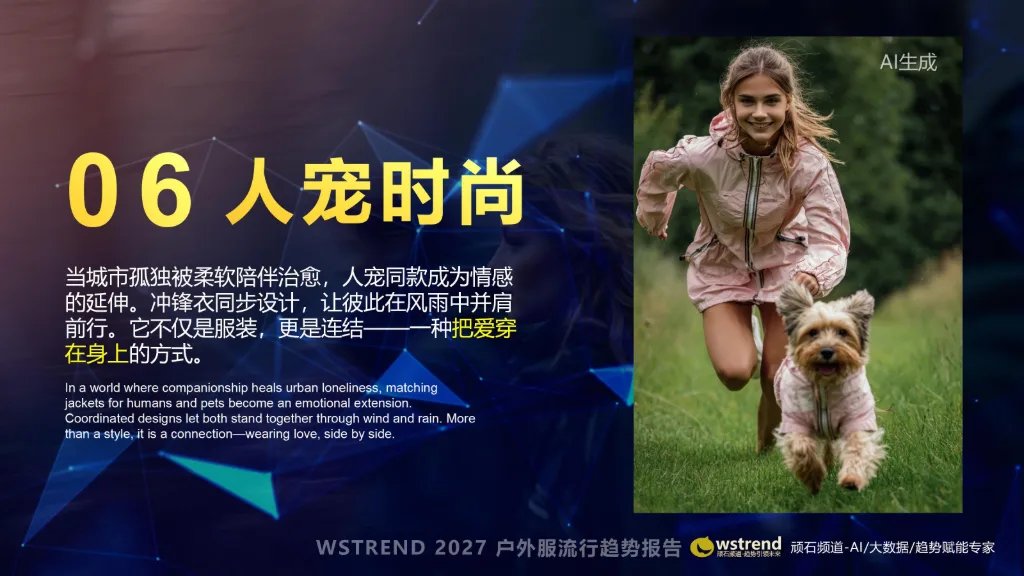 多元色彩户外服趋势图